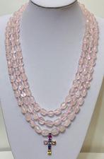 Natuurlijk, ongeverfd, met Cruz Catolica van zilver 925 met, Antiek en Kunst