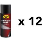 Kroon Aanbieding: 12 X Silicone Spray Spuitbus 400Ml, Verzenden
