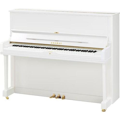 Yamaha YUS1 PWH messing piano (wit hoogglans), Muziek en Instrumenten, Piano's