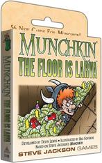 Munchkin - The Floor is Larva | Steve Jackson Games -, Hobby en Vrije tijd, Gezelschapsspellen | Kaartspellen, Verzenden, Nieuw