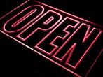 OPEN neon bord lamp LED verlichting reclame lichtbak #14 *RO, Zakelijke goederen, Horeca | Meubilair en Inrichting, Verzenden