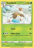 Sawsbuck 012/198 Chilling Reign, Hobby en Vrije tijd, Verzamelkaartspellen | Pokémon, Ophalen of Verzenden, Nieuw, Losse kaart