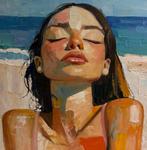 BOB - Sexy sunny 5, Antiek en Kunst, Kunst | Schilderijen | Modern