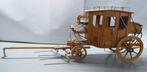 Koets - Hout - Model paardenkoets, Antiek en Kunst