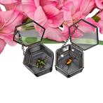 Doos (2) - Glas, Metaal - Zeldzame insecten, Verzamelen, Dierenverzamelingen, Nieuw