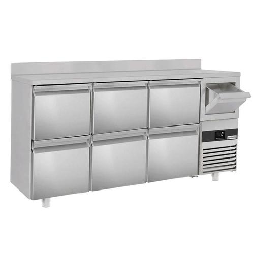 GGM Gastro | Bar & Dranken koelwerkbank PREMIUM - 2130x600mm, Zakelijke goederen, Horeca | Meubilair en Inrichting, Verzenden