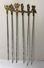 Spies (6) - Acier + bronze patiné - Ambachtelijke stukken