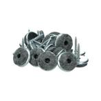 100 stuks Viltglijder met schroef 28 mm, Verzenden, Nieuw