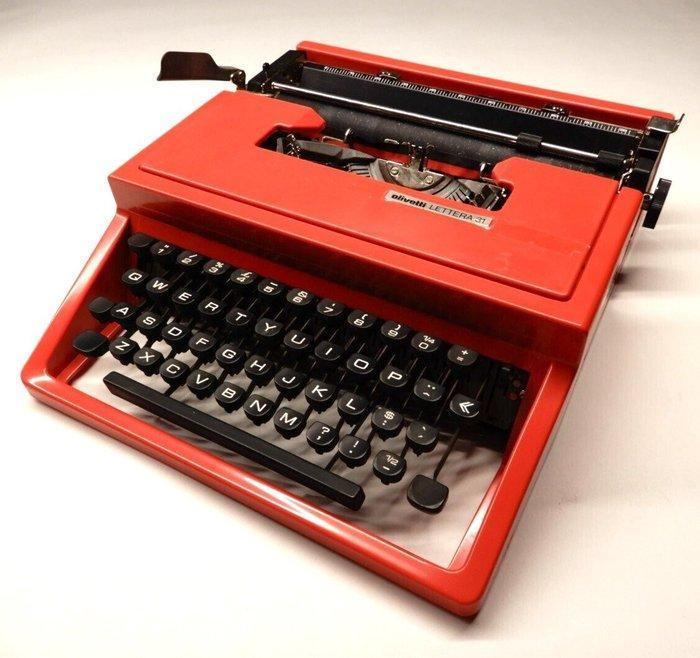 Ettore Sottsass - Olivetti, Lettera 31 - Schrijfmachine -, Antiek en Kunst, Kunst | Designobjecten