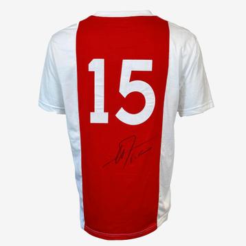 Arie Haan Signed Ajax Football Shirt - Home beschikbaar voor biedingen