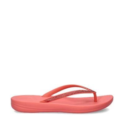 Fitflop Iqushion Sparkle slippers voor dames in het Roze, Kleding | Dames, Schoenen, Slippers, Roze, Nieuw, Verzenden
