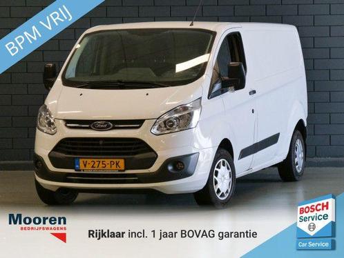 Ford Transit Custom 310 2.0 130PK TDCI L2H1, Auto's, Bestelauto's, Onderhoudsboekje, Lease, Overige kleuren, Handgeschakeld, Wit