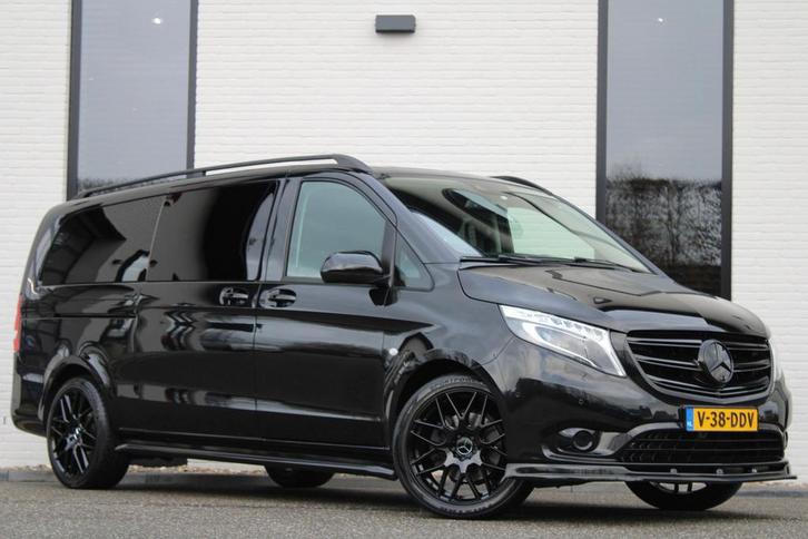 Zakelijke Lease |  Mercedes-Benz Vito 119 CDI / Aut / XXL /, Auto's, Bestelauto's, Dealer onderhouden, Lease, Zwart, Automaat