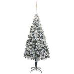vidaXL Kunstkerstboom met LEDs, kerstballen en sneeuw 400, Diversen, Kerst, Nieuw, Verzenden