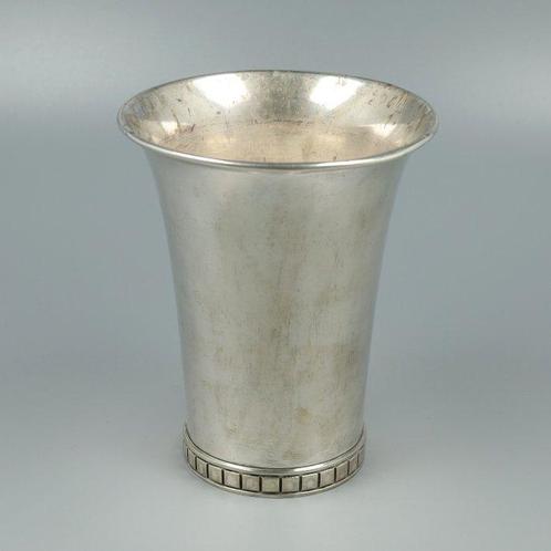 Bekervaas (Scandinavië) Art-Deco - Vaas - .830 zilver, Antiek en Kunst, Antiek | Goud en Zilver