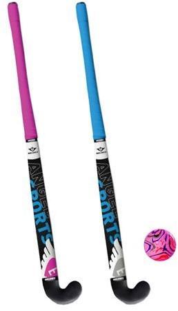 Hockeyset 2 Sticks + Bal | Engelhart - Buitenspeelgoed, Kinderen en Baby's, Speelgoed | Buiten | Actiespeelgoed, Nieuw, Verzenden