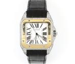 Cartier - Santos 100 - Zonder Minimumprijs - 2656 - Unisex -, Sieraden, Tassen en Uiterlijk, Horloges | Heren, Nieuw