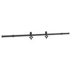 Schuifdeur Set 213cm Zwart - Retourdeal - 35% Korting!, Doe-het-zelf en Verbouw, 100 tot 120 cm, Binnendeur, Nieuw, Ophalen of Verzenden