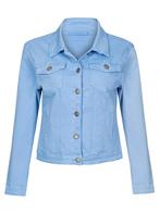 Jeans Jacket Blauw, dames jack blauw, Kleding | Dames, Jassen | Winter, Nieuw, Verzenden