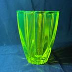 Vaas - Citroen - Uranglas - Art Deco uraniumglas vaas