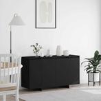 vidaXL Dressoir Zwart 135 x 41 x 69 cm Bewerkt hout, Verzenden, Nieuw, Overige houtsoorten, Minder dan 50 cm