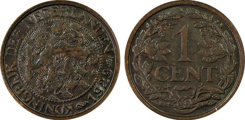 Koningin Wilhelmina 1 cent 1929 MS62 Blackened PCGS, Postzegels en Munten, Munten | Nederland, Losse munt, 1 cent, Koningin Wilhelmina
