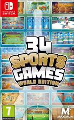 34 Sports Games: World Edition Switch Morgen in huis!, Ophalen of Verzenden, Zo goed als nieuw, Vanaf 7 jaar