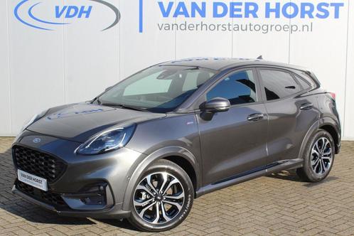 Zakelijke Lease |  Ford Puma 1.0-125pk EcoBoost Hybrid ST-Li, Auto's, Ford, Onderhoudsboekje, Lease, Zwart, Handgeschakeld, SUV of Terreinwagen