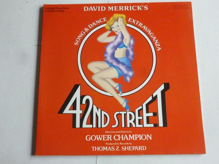42nd Street - Original Broadway Cast Recording (LP), Cd's en Dvd's, Vinyl | Filmmuziek en Soundtracks, Zo goed als nieuw, Verzenden