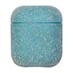 Apple AirPods 1 & 2 glitter hard case - blauw