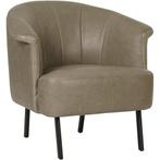 Leren fauteuil Embrace - Vintage Stone (grijs), Huis en Inrichting, Fauteuils, Eigentijds, Klassiek, Modern, Romantisch, Nieuw