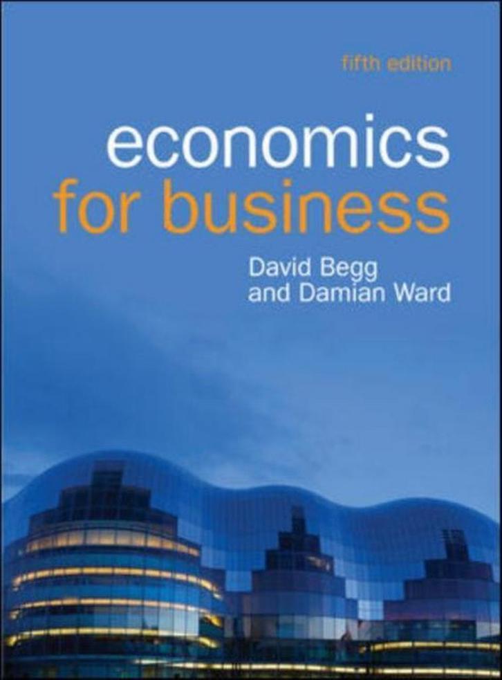 Economics for Business 9780077175283 Damian Ward, Boeken, Taal | Engels, Gelezen, Verzenden