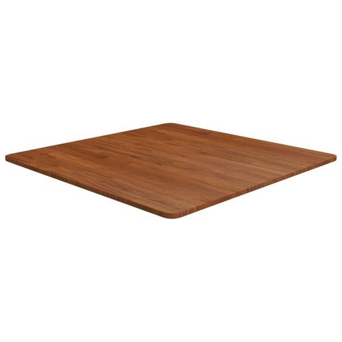vidaXL Tafelblad vierkant 80x80x1,5cm behandeld eiken, Huis en Inrichting, Tafels | Eettafels, Nieuw, Verzenden