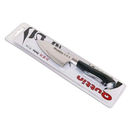 Quttin Deba schilmes 11 cm RVS zwart, Huis en Inrichting, Keuken | Bestek, Ophalen of Verzenden