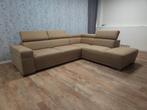 Mooi Hoekbank in Taupe, 250 tot 300 cm, Hoekbank, Ophalen of Verzenden, Zo goed als nieuw