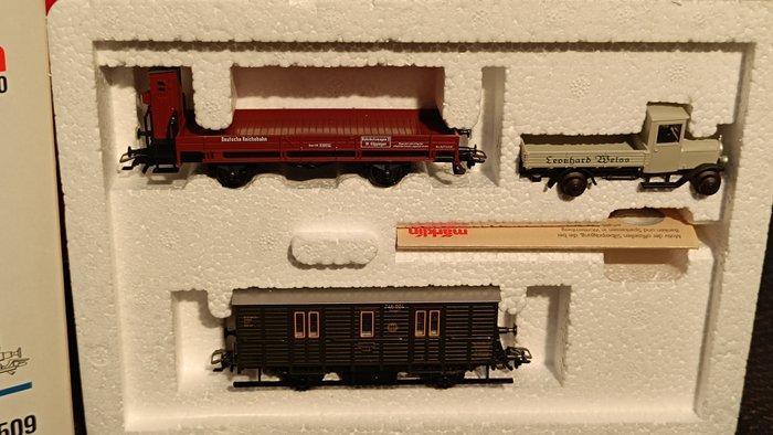 Märklin H0 - 4509 - Modeltrein goederenwagonset (1) - DRG, Hobby en Vrije tijd, Modeltreinen | H0