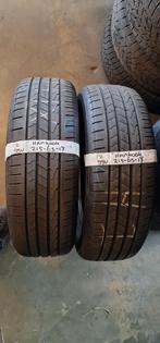 2x 215-65-17 Hankook Zomer 99V 4.7mm €40 Per Band 215 65 17, 215 mm, Band(en), 17 inch, Gebruikt