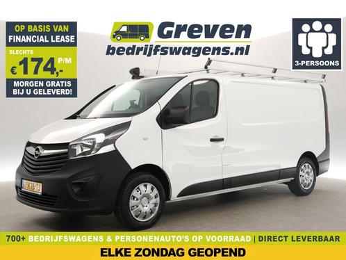 Opel Vivaro 1.6 CDTI L2H1 Airco Cruise 3 Persoons LED €174pm, Auto's, Bestelauto's, Handgeschakeld, Diesel, Wit, Opel, Verzenden