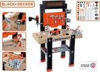 Smoby Black & Decker Bricolo - Speelgoedwerkbank, Verzenden, Zo goed als nieuw