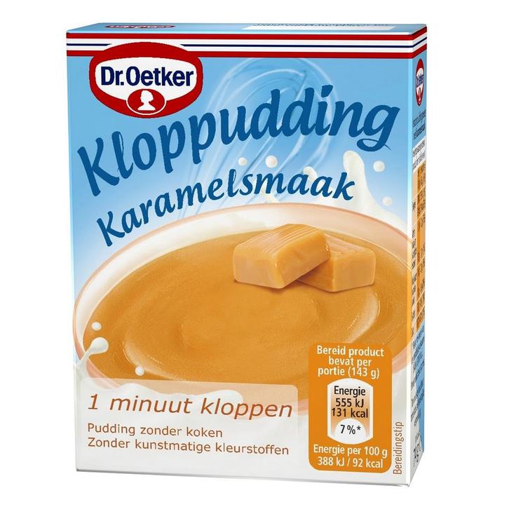 Dr. Oetker Kloppudding Caramel 74g, Hobby en Vrije tijd, Taarten en Cupcakes maken, Nieuw, Verzenden
