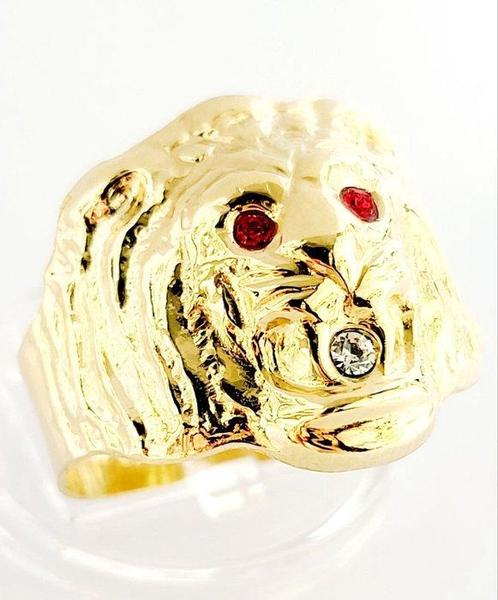 Ring - 18 karaat Geel goud - 0.30ct. tw. Diamant, Sieraden, Tassen en Uiterlijk, Ringen