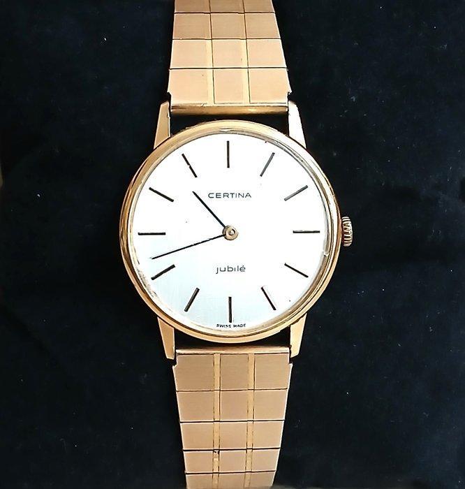 18 karaat Certina Jubile. - Heren - 1960-1969, Sieraden, Tassen en Uiterlijk, Horloges | Heren