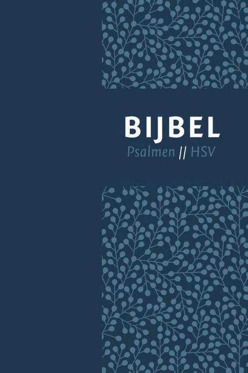 9789065394804 Bijbel (HSV) met psalmen - blauw leer met z..., Boeken, Godsdienst en Theologie, Nieuw, Verzenden