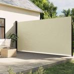 vidaXL Windscherm uittrekbaar 220x600 cm crèmekleurig, Verzenden, Nieuw