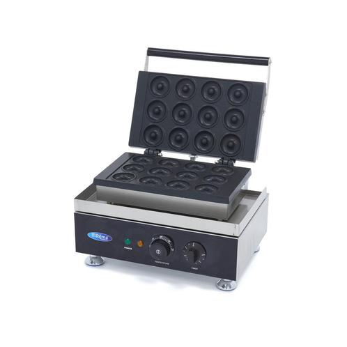 Donutmaker - 12 Mini Donuts - Ø 5 cm - Ingebouwde Timer, Zakelijke goederen, Horeca | Keukenapparatuur, Nieuw in verpakking, Overige typen