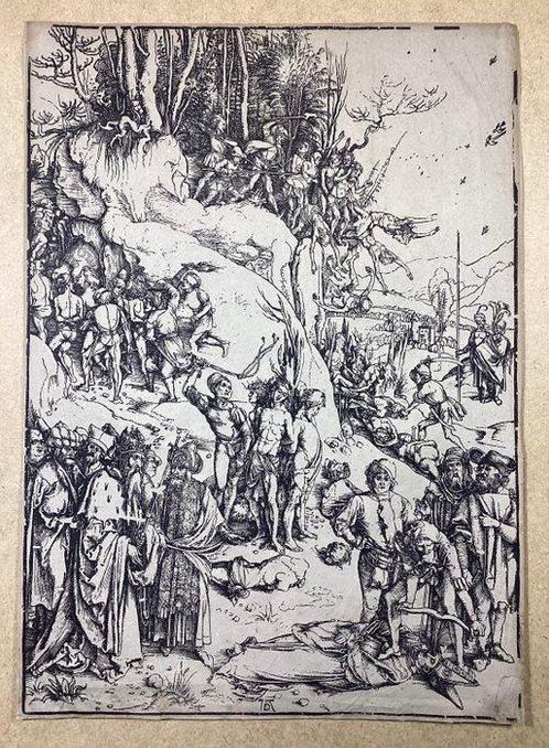 Albrecht Dürer (1471-1528), after - Il Martirio dei, Antiek en Kunst, Antiek | Overige Antiek