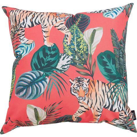 done.® Sierkussen Tijger Aan beide kanten gedessineerd, Huis en Inrichting, Woonaccessoires | Plaids en Woondekens, Nieuw, Verzenden