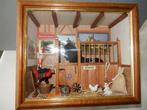 Vintrines Miniatures  - Diorama Horse and Stables -