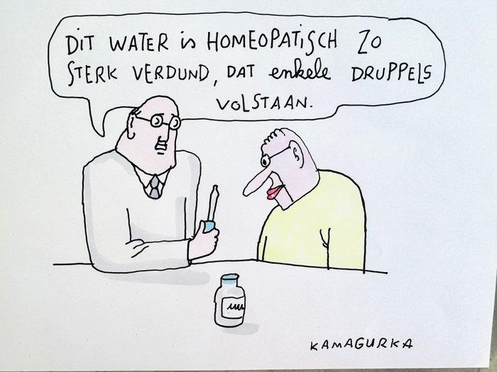 Kamagurka - homeopathie .... verdund, Antiek en Kunst, Kunst | Designobjecten