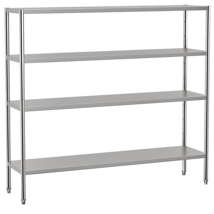 GGM Gastro | Rvs rek ECO - 2000x500mm - met 4 schappen (in |, Zakelijke goederen, Horeca | Overige, Verzenden